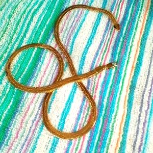 20 in 4 mm herringbone necklace